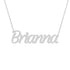 Gold Name Necklace - Brianna